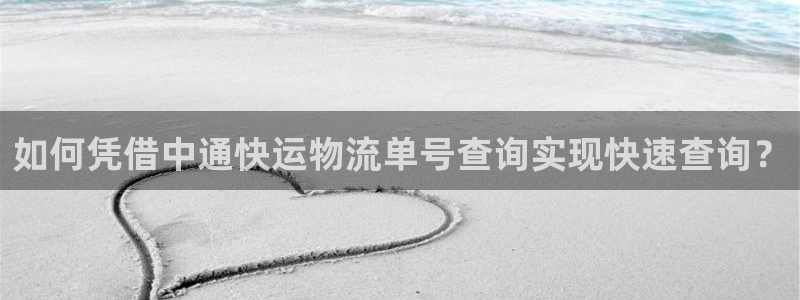 28圈娱乐官网网页：如何凭借中通快运