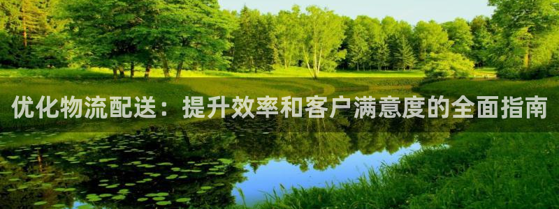 28圈官网平台下载：优化物流配送：提