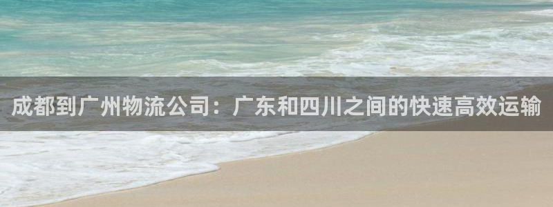 28圈注册号：成都到广州物流公司：广
